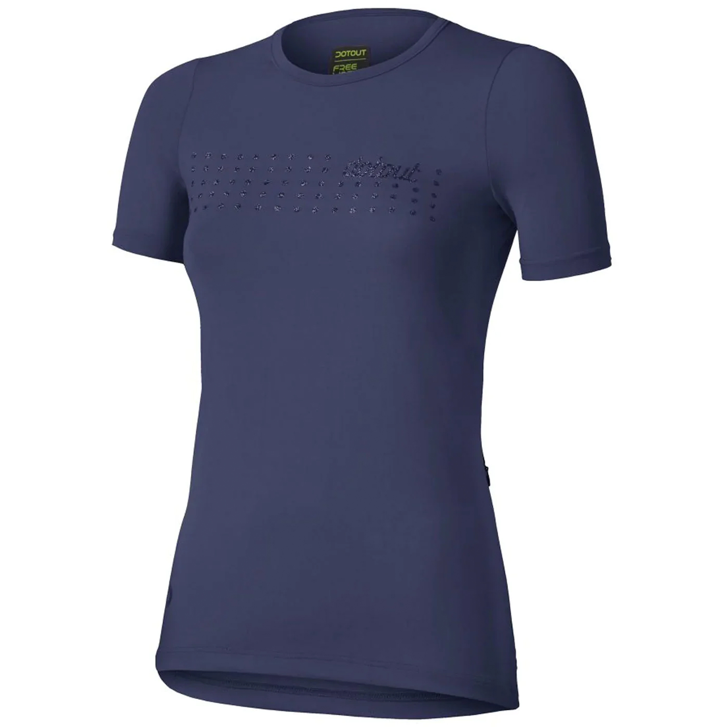 Dotout Lux Damen T-Shirts blau Größe L Gravel Schnell trocknend