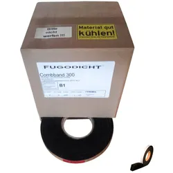 25 x Fugodicht Combband Kompriband 300 Pa 12.5m Rolle 10x2mm anthrazit 2-3mm