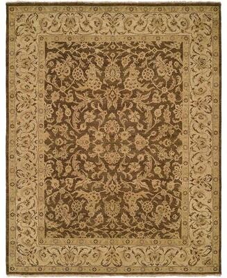 KALATY Allegro Hazel Ivory Hand-knotted Wool Area Rug