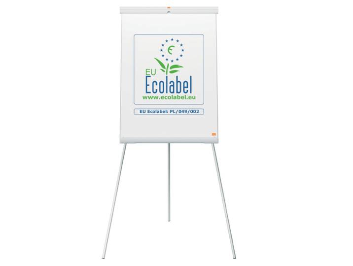 Nobo Chevalet de conférence sur trépied 70 x 100 cm - Tableau blanc magnétique Premium Plus