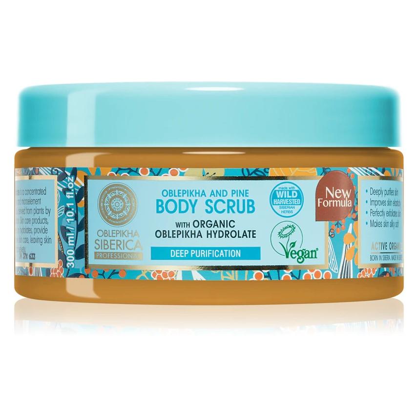 Natura Siberica Siberica Professional - Oblepikha And Honey Body Scrub Peeling To Body From Buckthorn And Honey (300 ml) (4744183010284)
