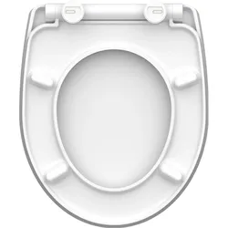 Schütte, WC Deckel, WC Sitz Duroplast WC-Sitz RAINDROP Absenkautomatik Schnellverschluss Quick Release 82583 Floral