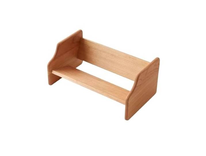 Regal Tabletop Open Inclined Wooden Small Bookshelf Aufbewahrungsmöbel