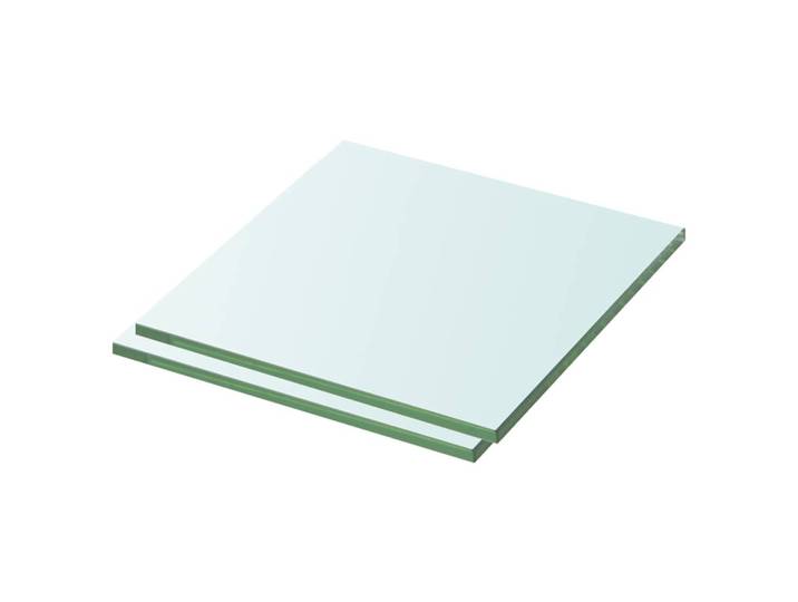 vidaXL Regalböden 2 Stk. Glas Transparent 30x30 cm