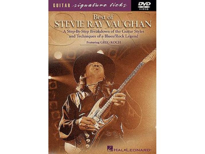 Best Of Stevie Ray Vaughan DVD. Für Gitarre