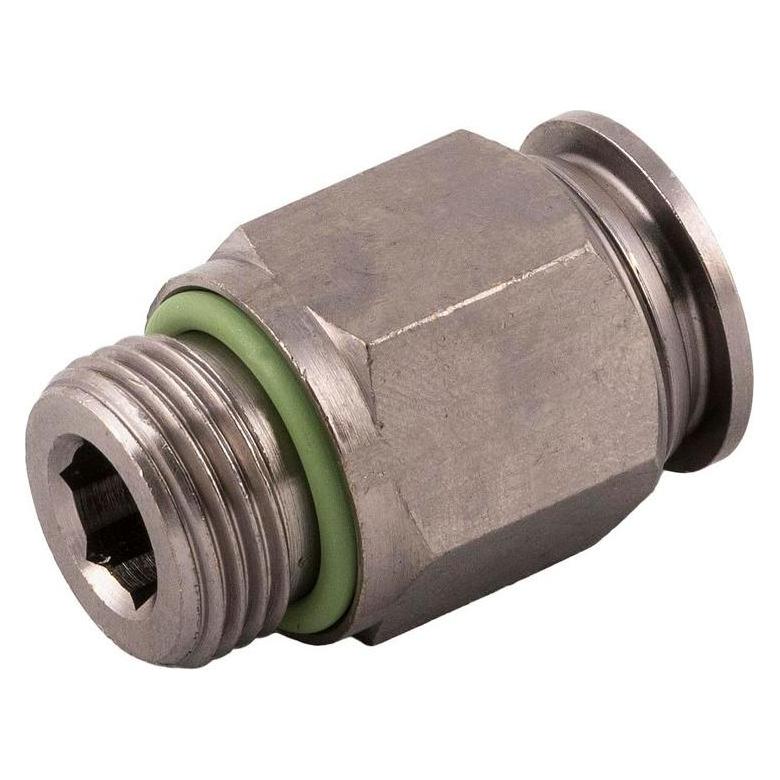 RS PRO Pneumatik Rohrverbinder, gerade Messing ver (Rohrverschraubung) (2312745)