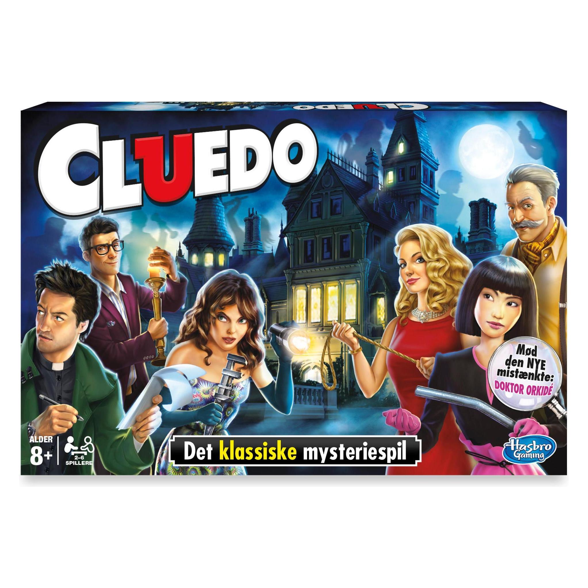 Hasbro Gaming Gaming - Cluedo DK (38712384) (Dänisch, 2 - 6 Spieler) (38712384)