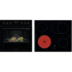AEG OO21HSPB (OU5PE40SK+TA64RA07FB), Einbauherdset (Strahlungsbeheizt, A++, 72 l)