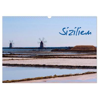 Sizilien (Wandkalender 2026 DIN A3 quer), CALVENDO Monatskalender