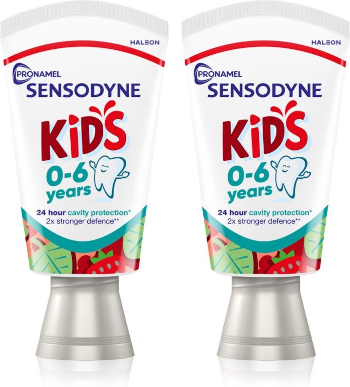 Sensodyne Pronamel Kids dentifrice pour enfants 0-6 Years 2x50 ml