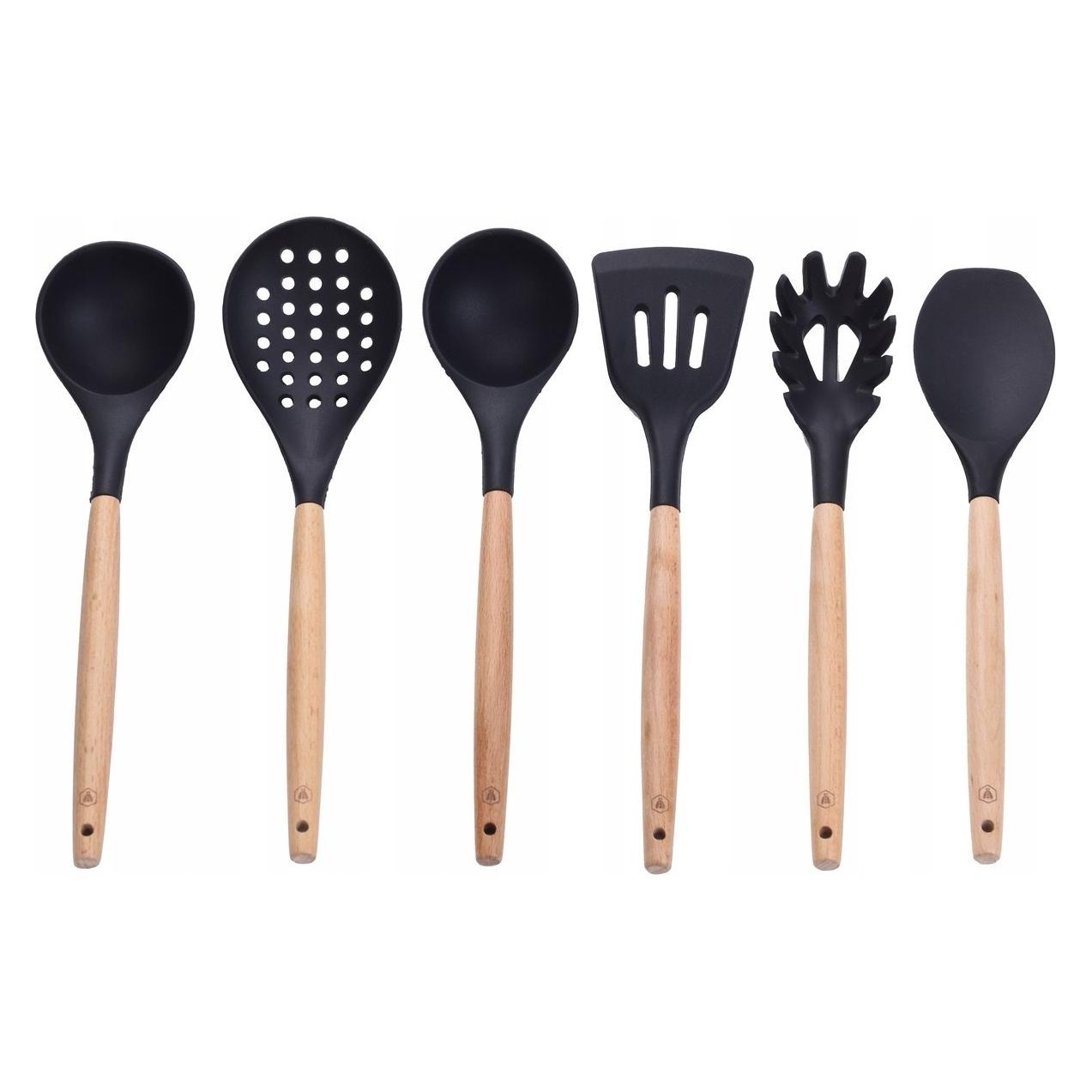 Laguiole Black 6 Kitchen Accessories Wood Pot (40268158)
