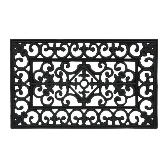 Relaxdays Deurmat rubber 45 x 75 cm