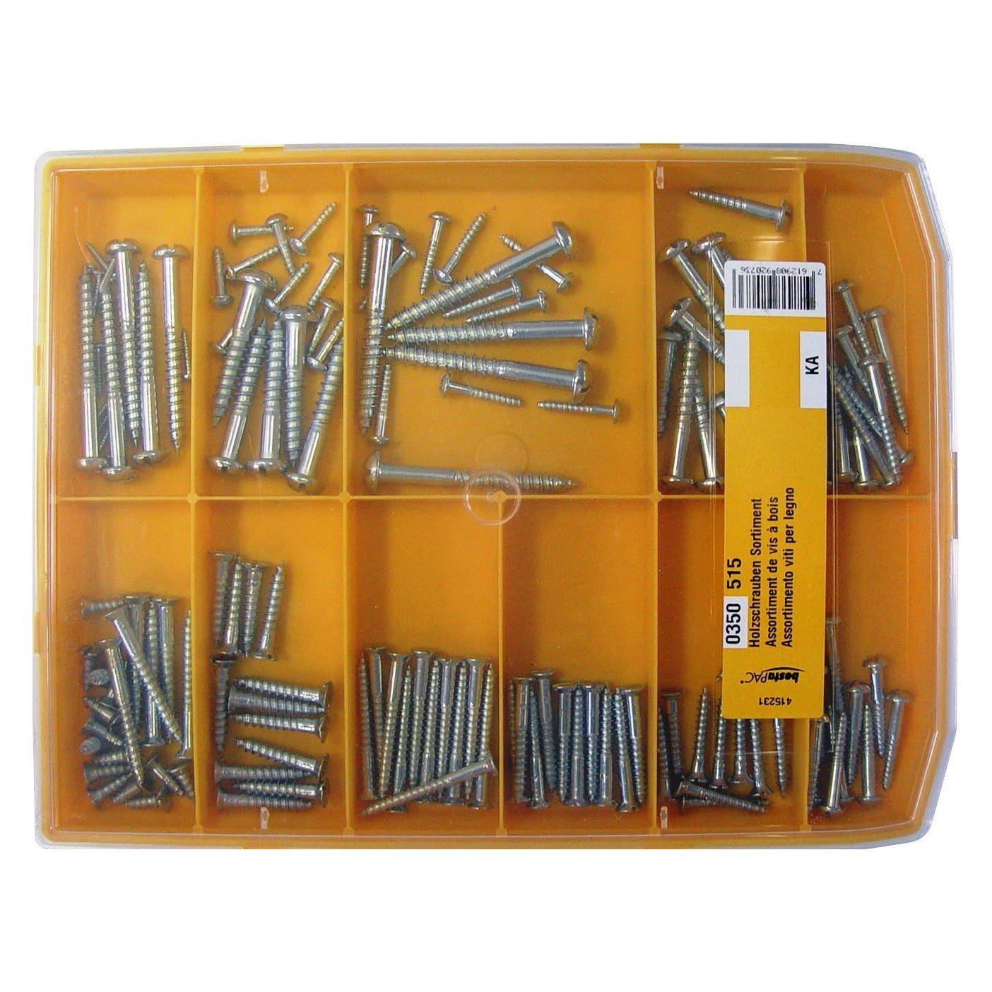 BestaPac Holzschrauben (140 Schrauben pro Stück) (415231)