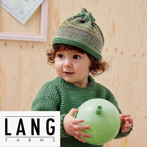 Strickanleitung – Mütze "Timothy" aus Lang Yarns Merino 200 Bébé