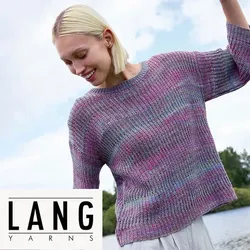 Strickanleitung – Pullover "Yannie" aus Lang Yarns Illusion
