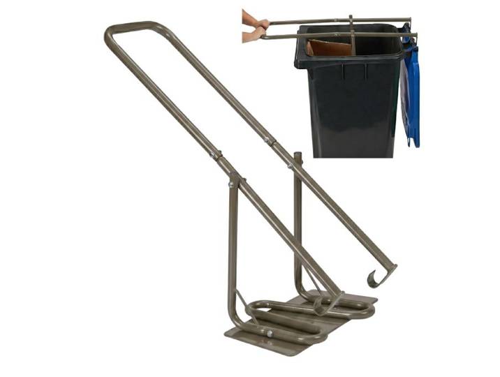 Relaxdays Müllpresse für die Mülltonne