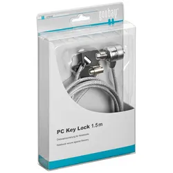 goobay Notebookschloss PC Key Lock
