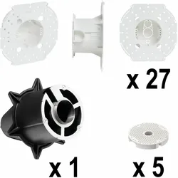 Legrand 999894 SET WDS70 bestehend aus 27XWDS70 Systemdose 1XBohrer D95