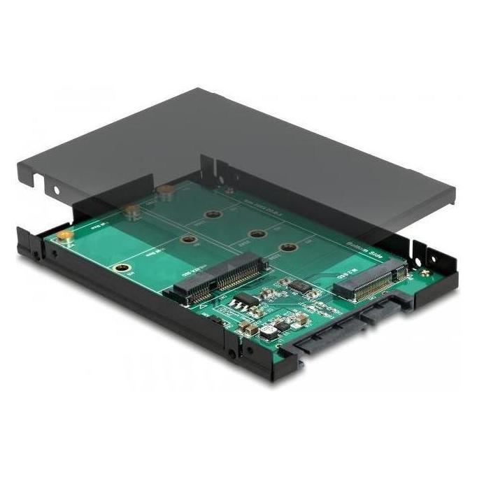 Delock M.2 oder mSATA zu SATA Adapter (62866)