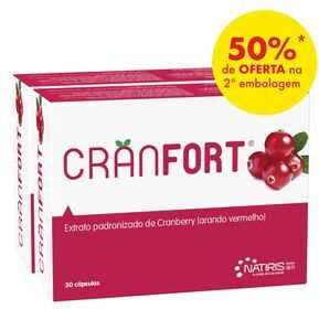 Cranfort Pack Cápsulas Conforto Urinário da Mulher 2 X 30 cápsulas