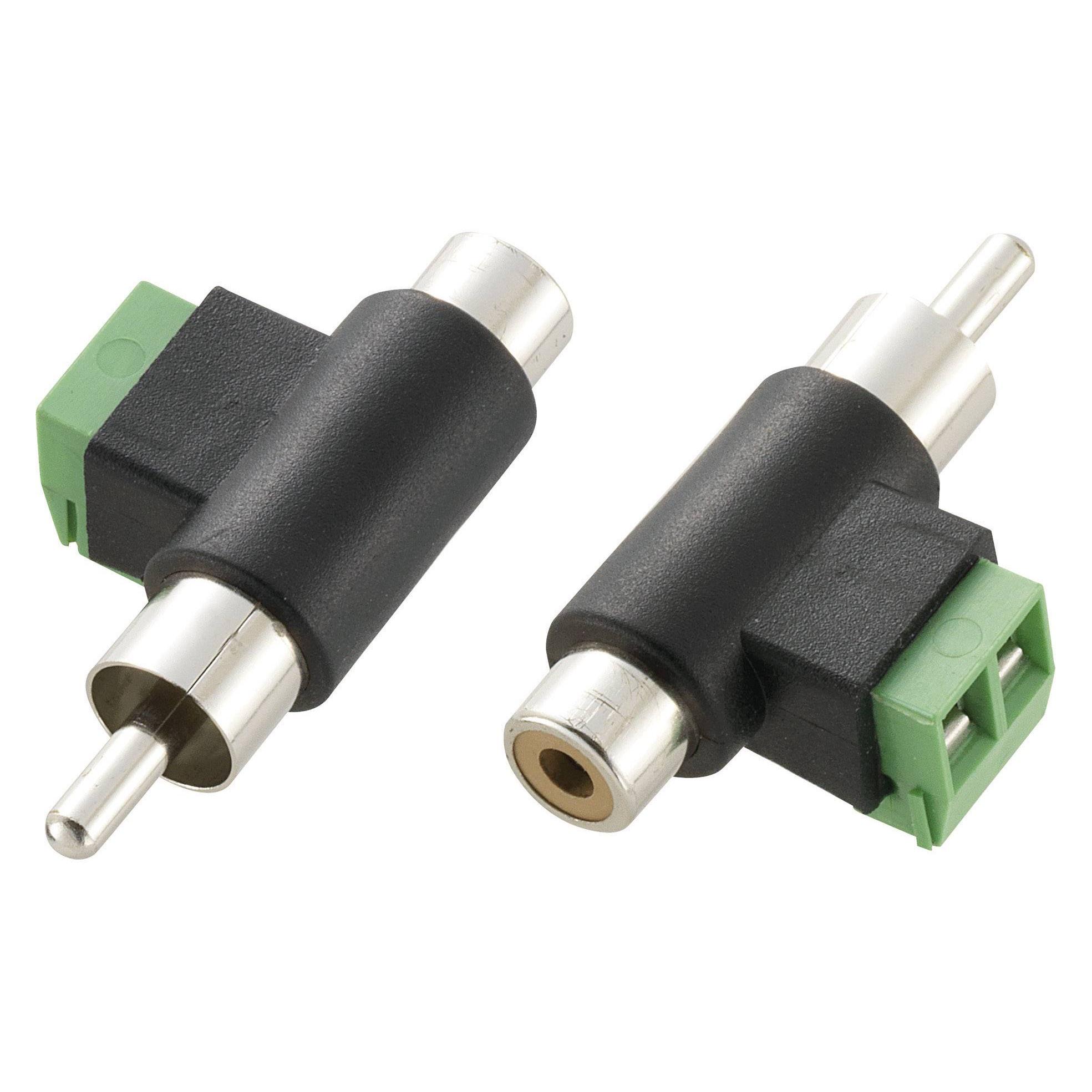 Tru Components Cinch-Adapter mit Schraubanschluss (1572281)