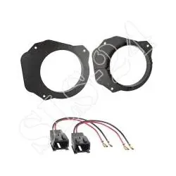 Lautsprecher-Set Lautsprecherringe Türe Front 165mm Fiat Scudo 2007-2016+Laut...