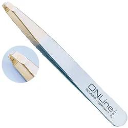 Witte ONLine Tweezers Zangen-Pinzette Goldspitze gerade