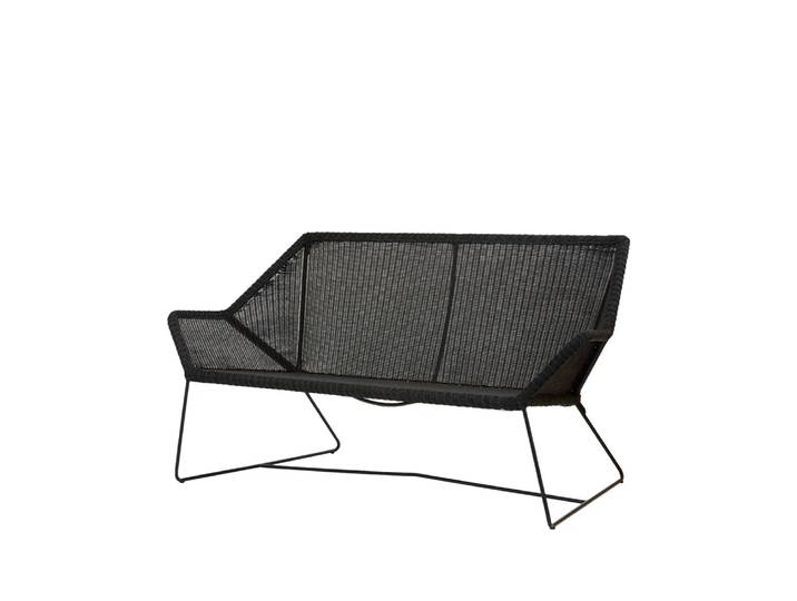Cane-line Canapé Breeze weave 2 places Black