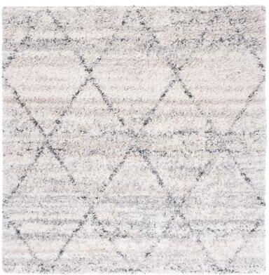 SAFAVIEH Fontana Shag Alja Modern Trellis 2-inch Thick Rug
