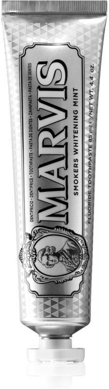 Marvis Whitening Smokers Mint dentifrice blanchissant pour les fumeurs saveur Mint 85 ml