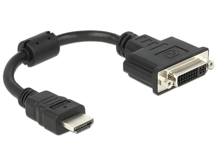DeLOCK Adapter HDMI zu DVI 20cm 65327