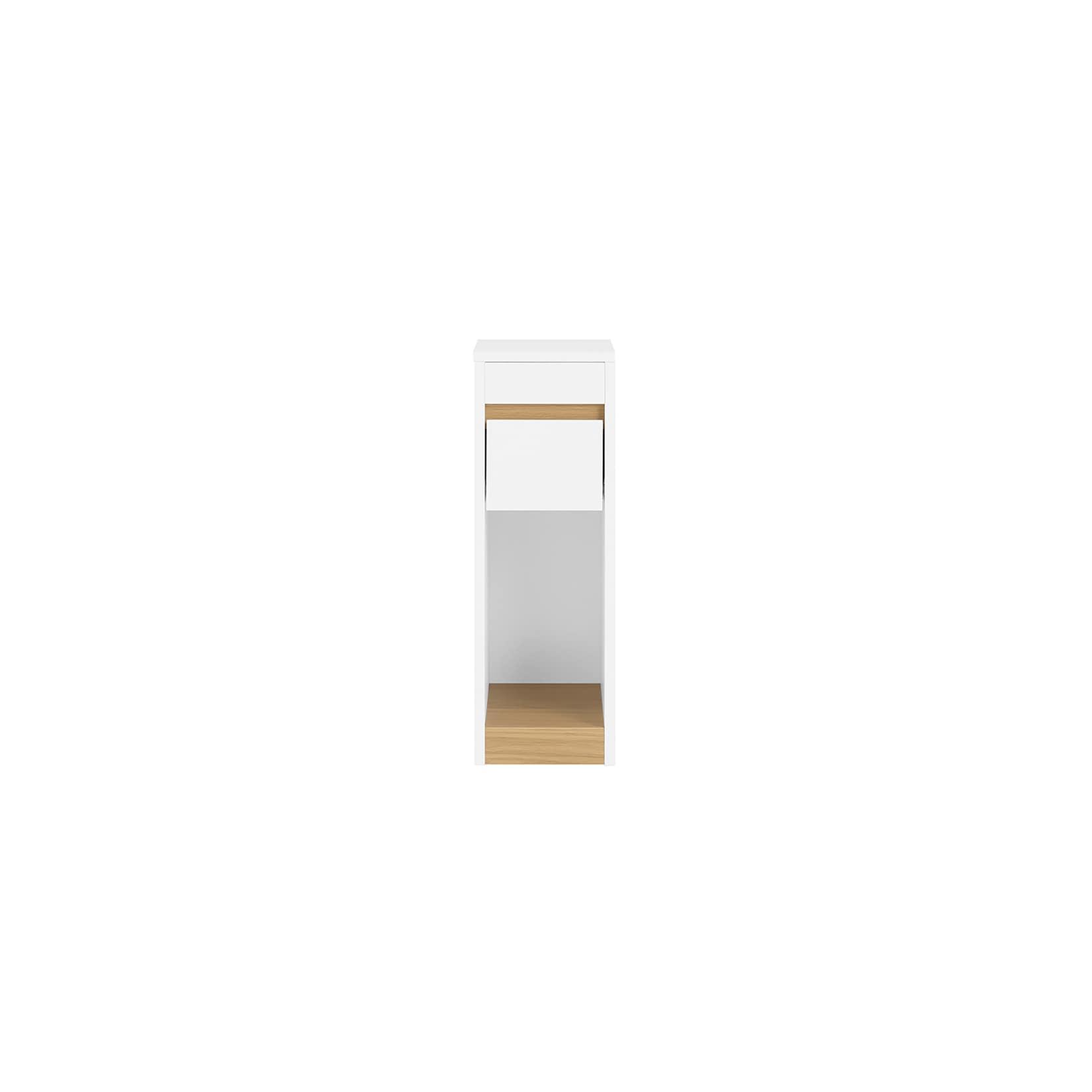 SoBuy Nachttisch mit 1 Schublade Holzfarbe 20x35x60cm Minimalistisch