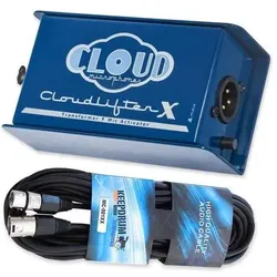 Cloud Microphones Pegelverstärker CL-X Cloudlifter X mit Kabel, Effektgerät, Blau