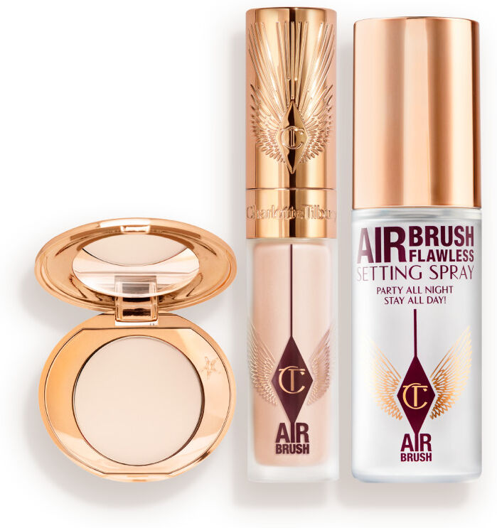 The Party-ready Airbrush Touch-up Kit - Face Kit Charlotte Tilbury 2930 The Party-ready Airbrush Touch-up Kit Size: