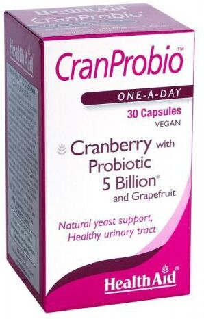 HealthAid Cranprobium Probiotic Supplement 30 Capsules