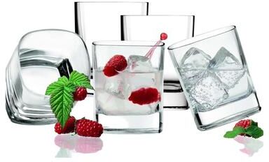 Luigi Bormioli Strauss Beverage Glass, Set of 4