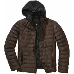 Flexible Stepplederjacke - 54