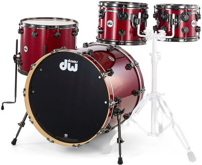DW Finish Ply Black Ruby Glass Ruby Glass