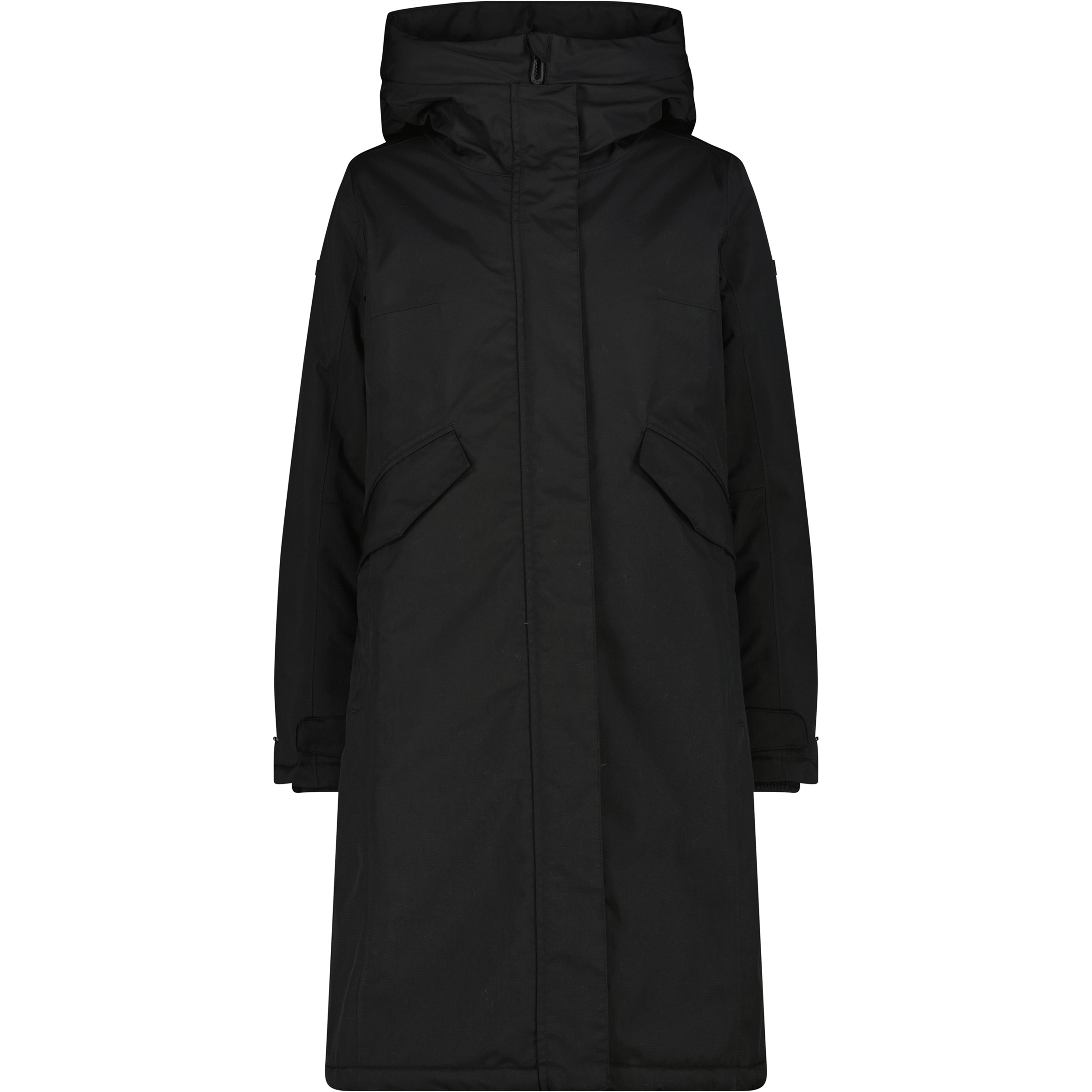 CMP Mantel Damen Winterjacke schwarz Größe XXS Lifestyle Wasserdicht