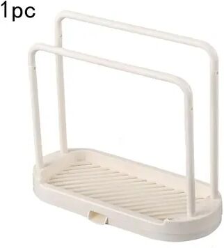 Discount Dollar Deals Kitchen Sink Drainage Rack, Multi Purpose Rag Sponge Drying Stand, Storage Basket For Scrubber Wire Ball Organizer white