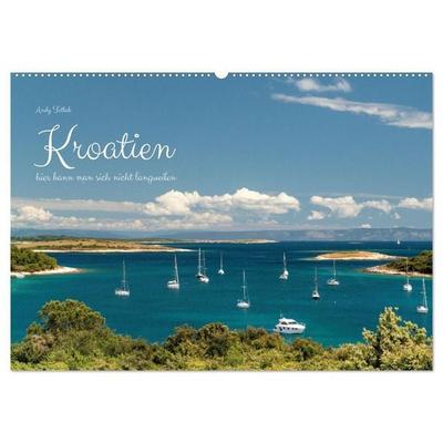 Kroatien - hier kann man sich nicht langweilen (Wandkalender 2027 DIN A2 quer), CALVENDO Monatskalender