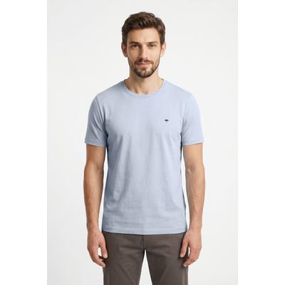 FYNCH-HATTON "FYNCH-HATTON Basic T-Shirt" Sommershirt in unifarben, mit Logostickerei