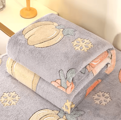 Inspire Curations Floral Fleece Travel And Pet Blanket nangua 70x100cm 1pc