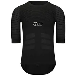 SPATZWEAR Funktionsunterhemd Race Layer kurzarm | schwarz