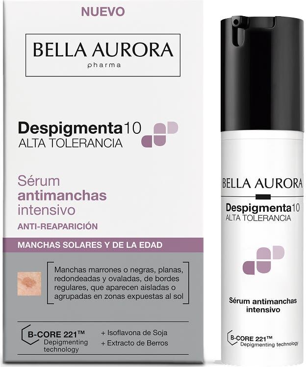 Bella Aurora Despigmenta10 Sérum Antimanchas Intensivo Manchas Solares y Edad 30 ml