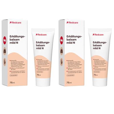 Redcare Erkältungsbalsam Doppelpack 2x75 ml Salbe