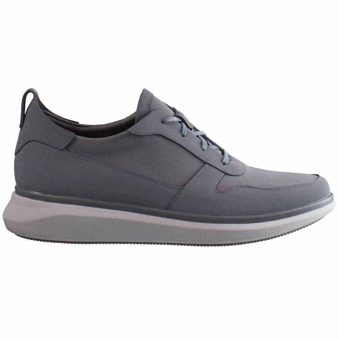 Clarks Un Globe Sport Mens Grey Trainer