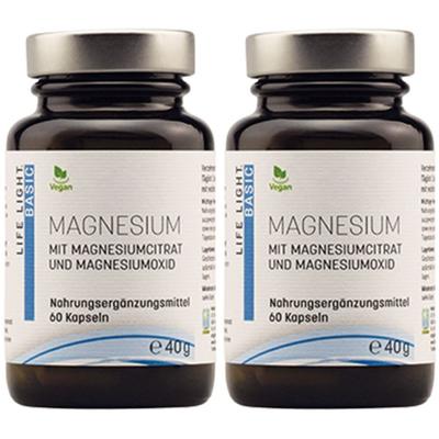 Magnesium 300 mg Kapseln 2x 2x60 St