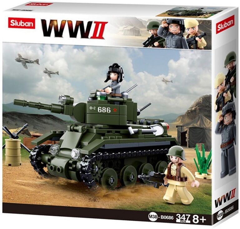 Army WWII : Char de cavalerie 347 pcs - Sluban