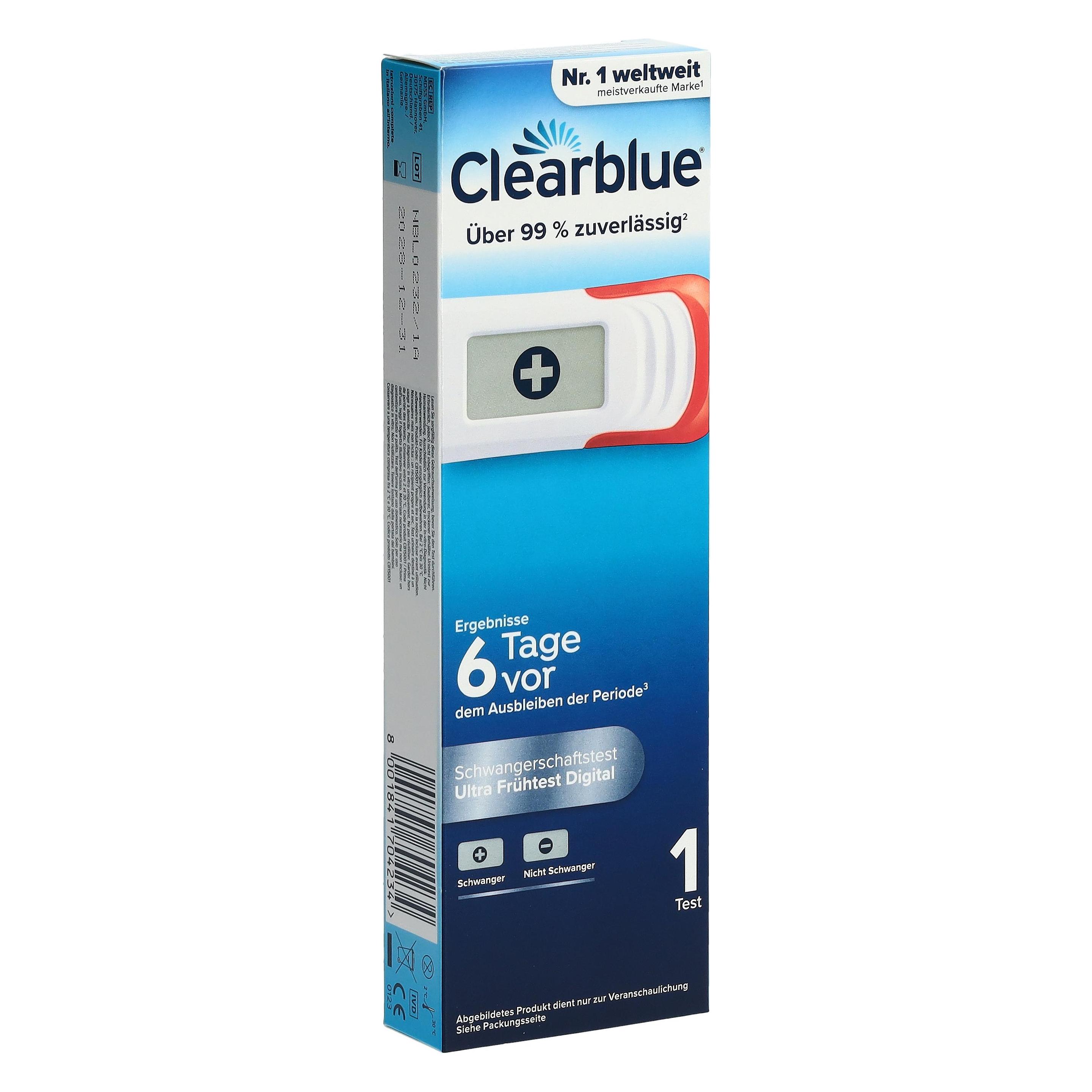 Clearblue Schwangerschaftstest (1x) (13990)